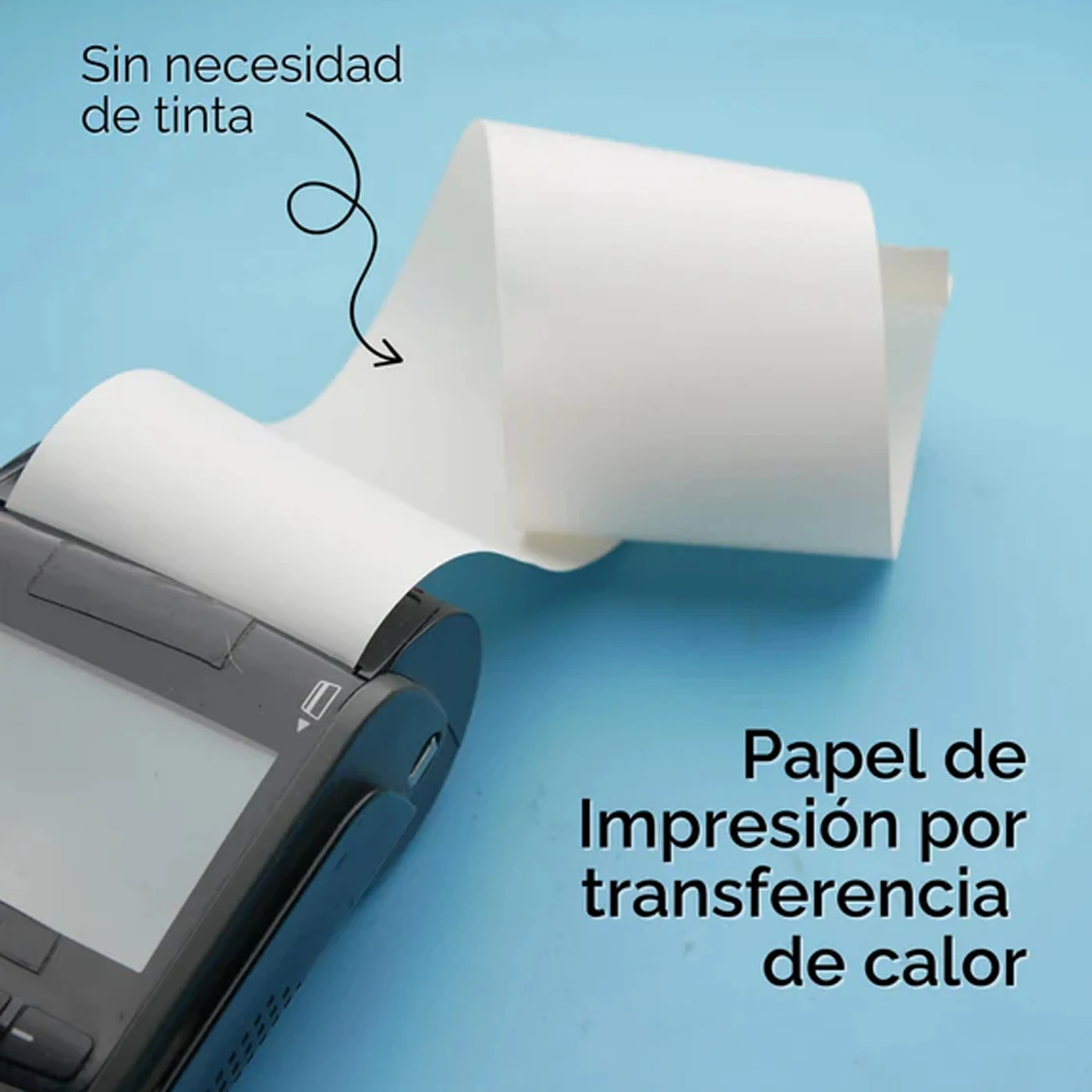 Rollos Papel Térmico 57x35x12 para todos los Datafonos pack de 10/20/30/60, TPV, Pesos, Impresoras Térmicas. Sin Bisphenol-A, Impresión de Calidad y Duradera con Banda de Advertencia. Ideal para máquinas de tarjetas de Crédito - Imagen 4