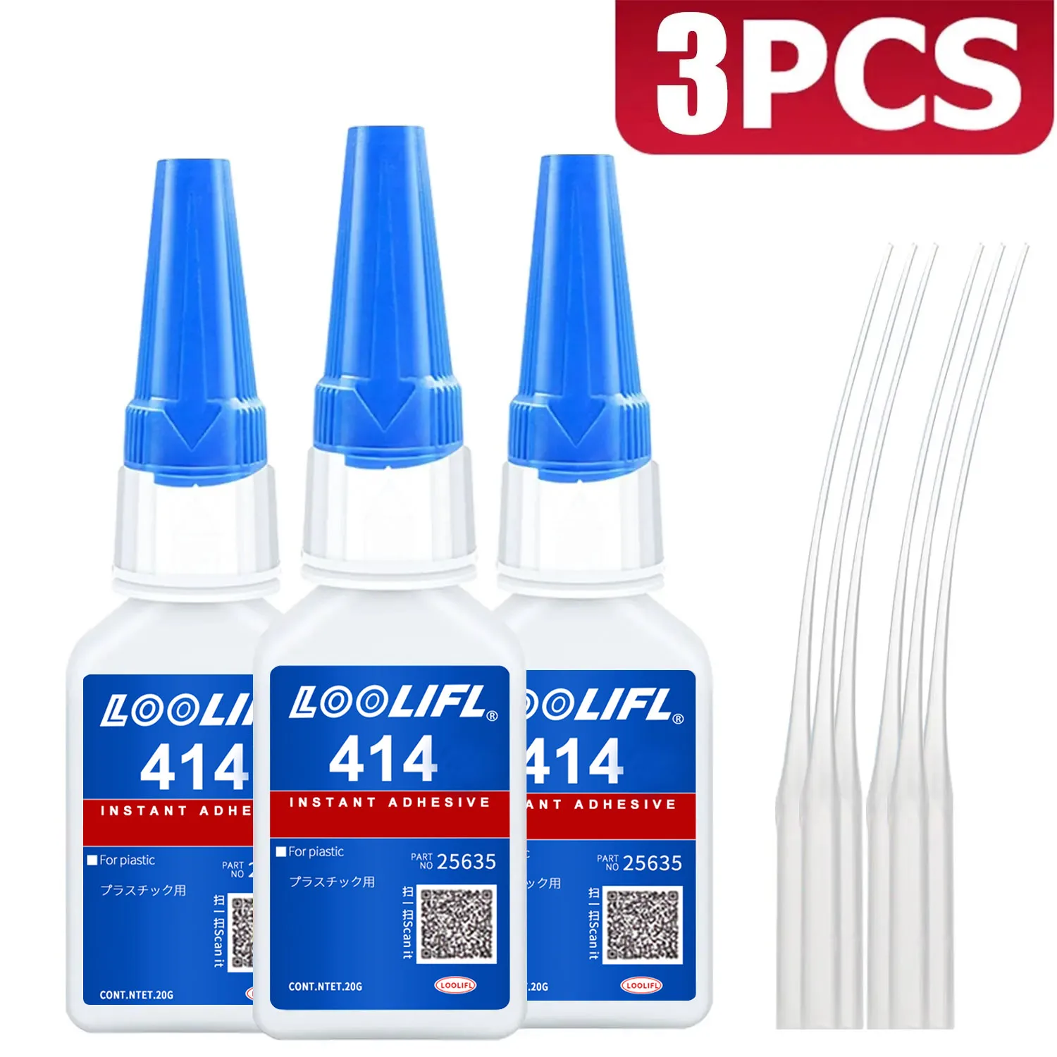 LOOLIFL 20ml 401/406 instantáneo fuerte súper pegamento universal superpegamento poderoso instantáneo para resina cerámica vidrio metálico seco rápido - Imagen 9