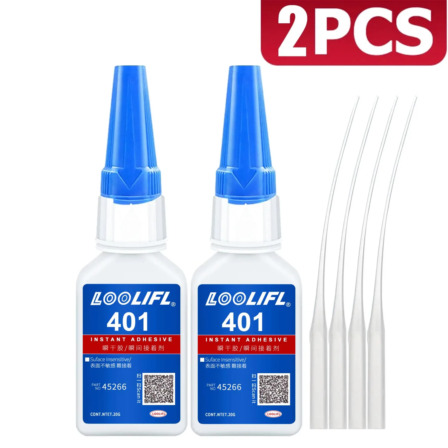 LOOLIFL 20ml 401/406 instantáneo fuerte súper pegamento universal superpegamento poderoso instantáneo para resina cerámica vidrio metálico seco rápido - Imagen 11